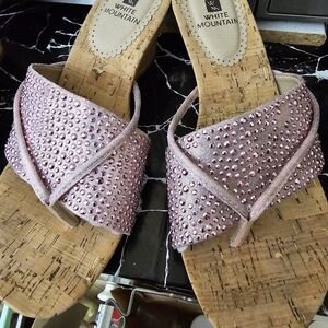 White Mountain Alexandra Ladies 2.5" Slide Sandals